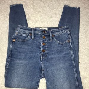 Madewell 10” High-Rise Skinny Jeans